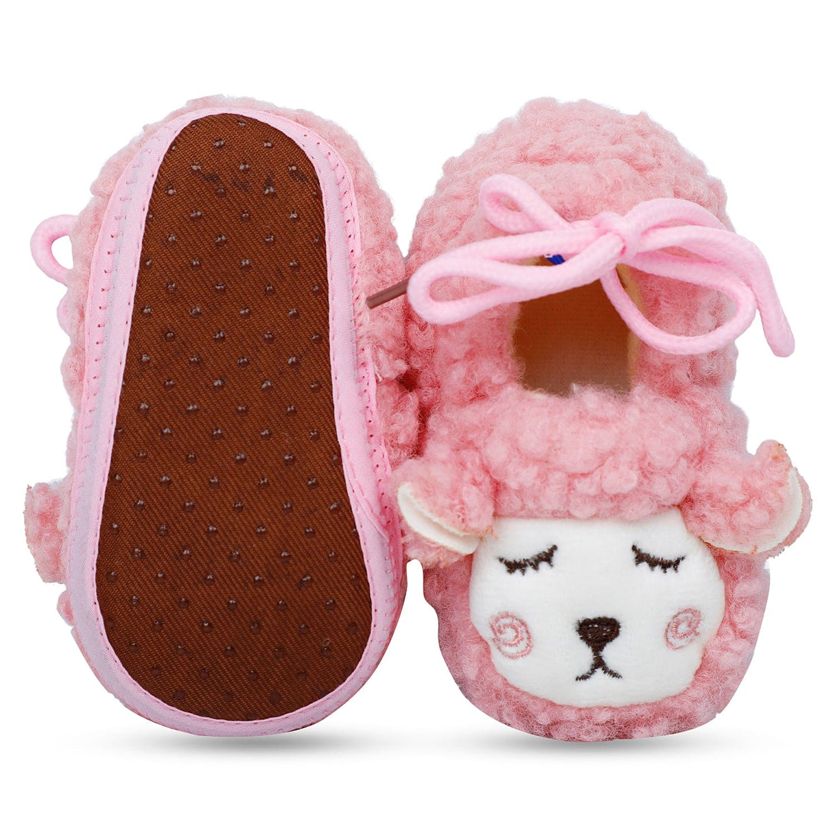 Baby Moo Sheep Warm And Stylish Anti Skid Booties