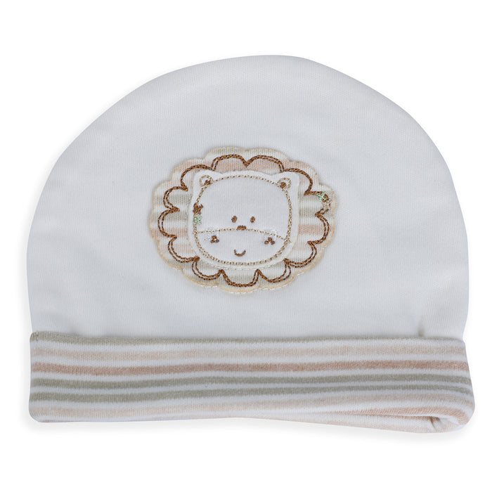 Baby Moo Organic Soft Cotton Cap White