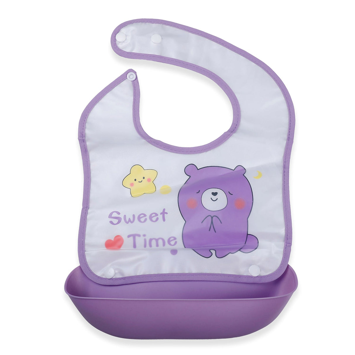 Baby Moo Waterproof Crumb Catcher Bibs