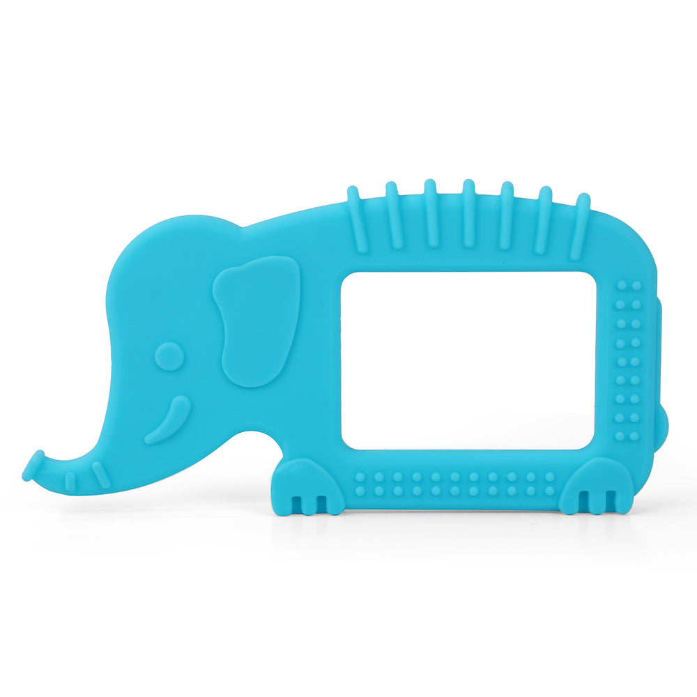 Baby Moo Elephant Soothing Silicon Teether BPA And Toxin Free