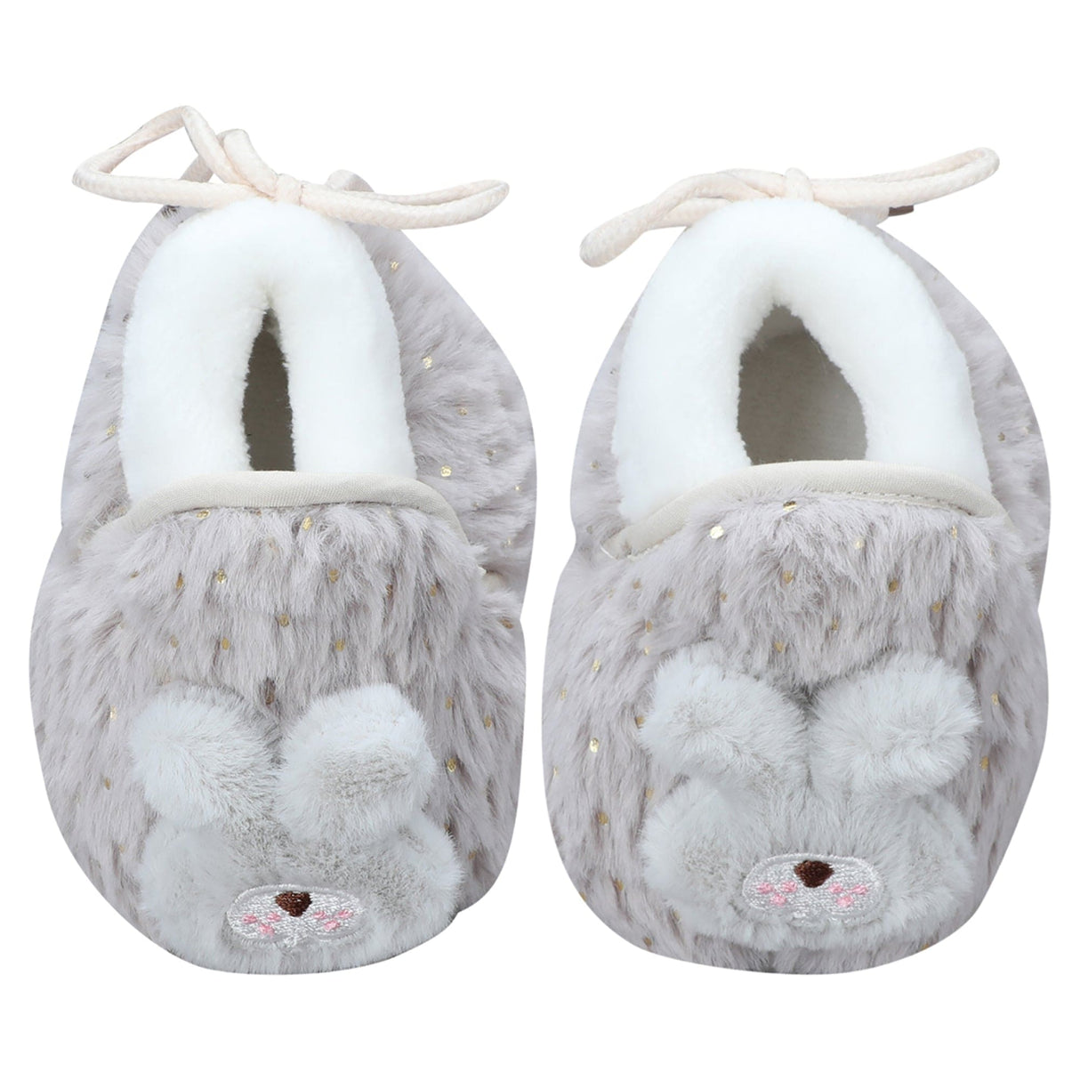 Baby Moo 3D Bunny Soft Slip-On Anti-Skid Plush Warm Booties