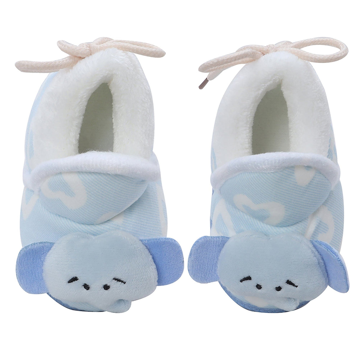 Baby Moo 3D Elephant Soft Slip-On Anti-Skid Plush Warm Booties