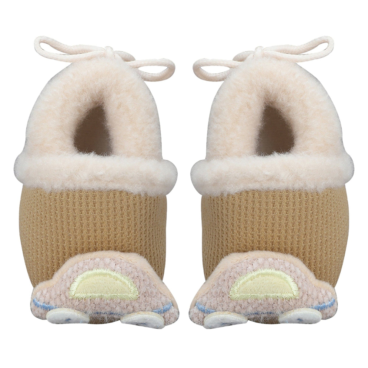 Baby Moo 3D Car Soft Slip-On Anti-Skid Plush Warm Booties