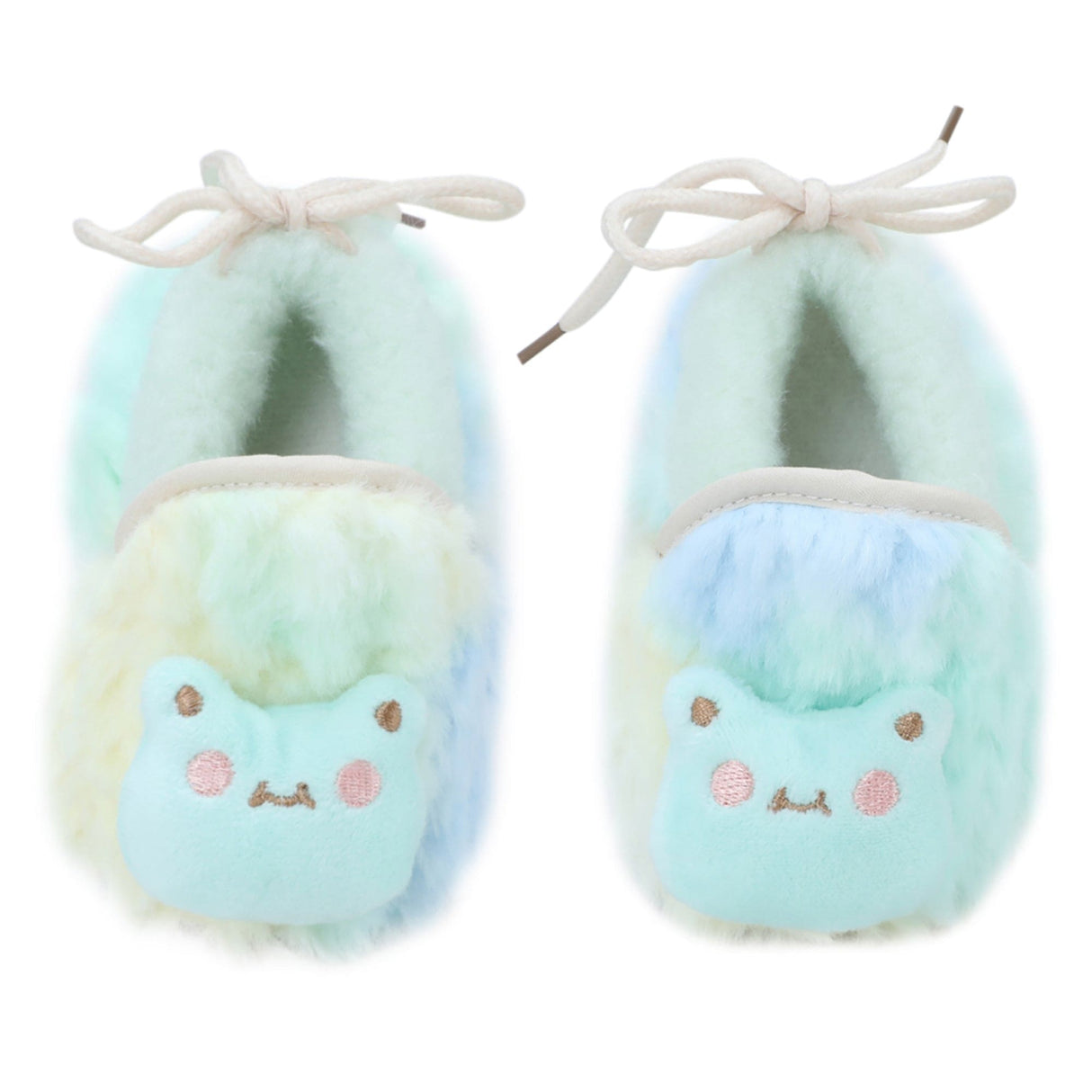 Baby Moo 3D Cute Cat Soft Slip-On Anti-Skid Plush Warm Booties