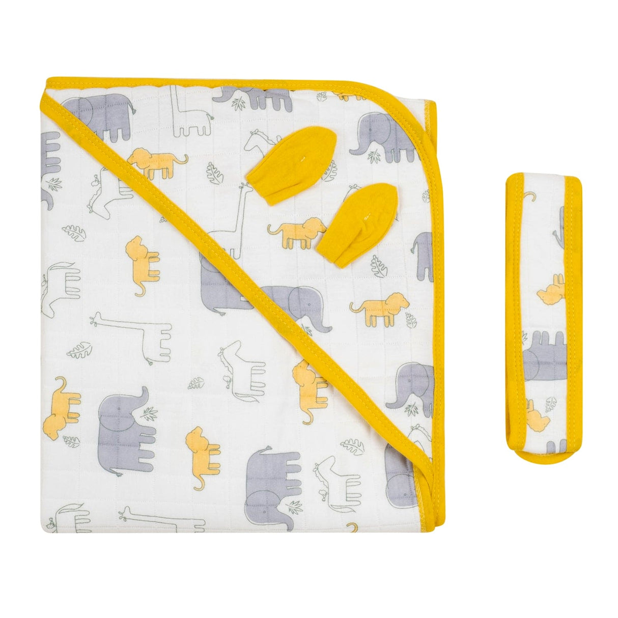 Baby Moo Animal Tale Soft Warm Hooded Wrapper