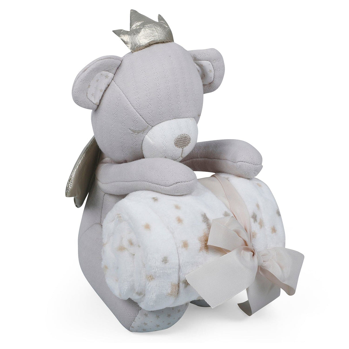 Baby Moo Bear Cozy Plush Toy Blanket