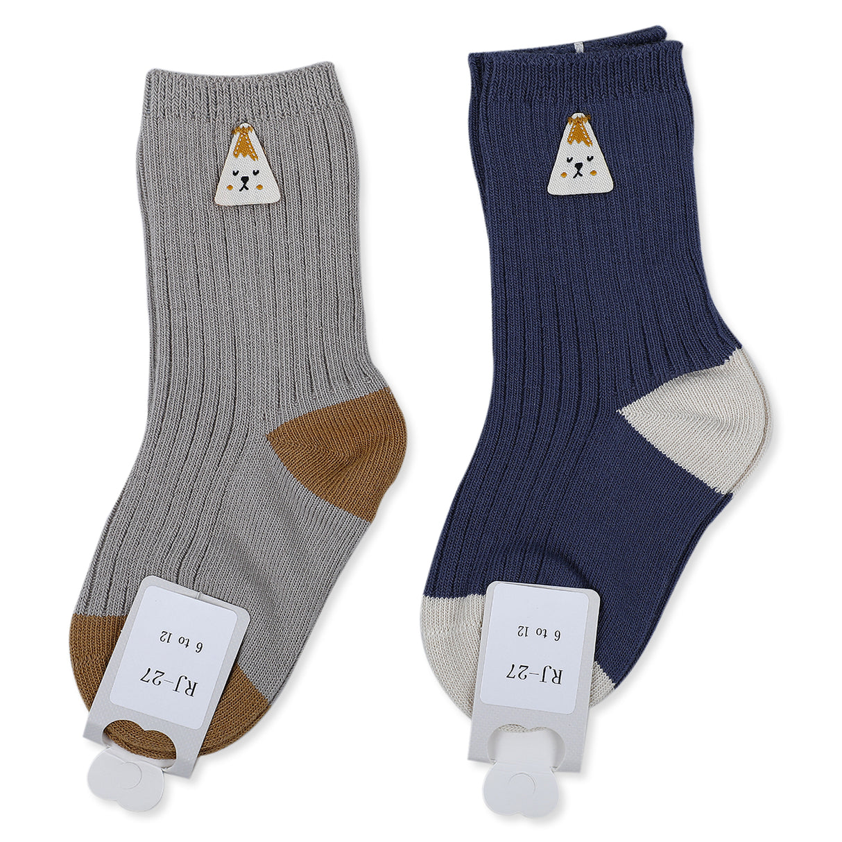 Triangle Cozy Cotton Socks