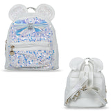 Stylish Shinny Bow Girls Backpack Bag