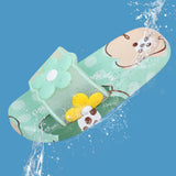 Baby Moo Floral 3D Beach Slippers Sliders