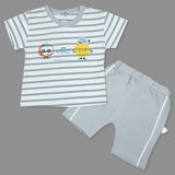 Cool Chick Infant Half Sleeve Top And Bottom Baba Suit