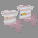 Elephant Infant Half Sleeve Top And Bottom Baba Suit