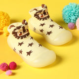 Animal Face Stylish Anti Skid Rubber Sole Socks Booties