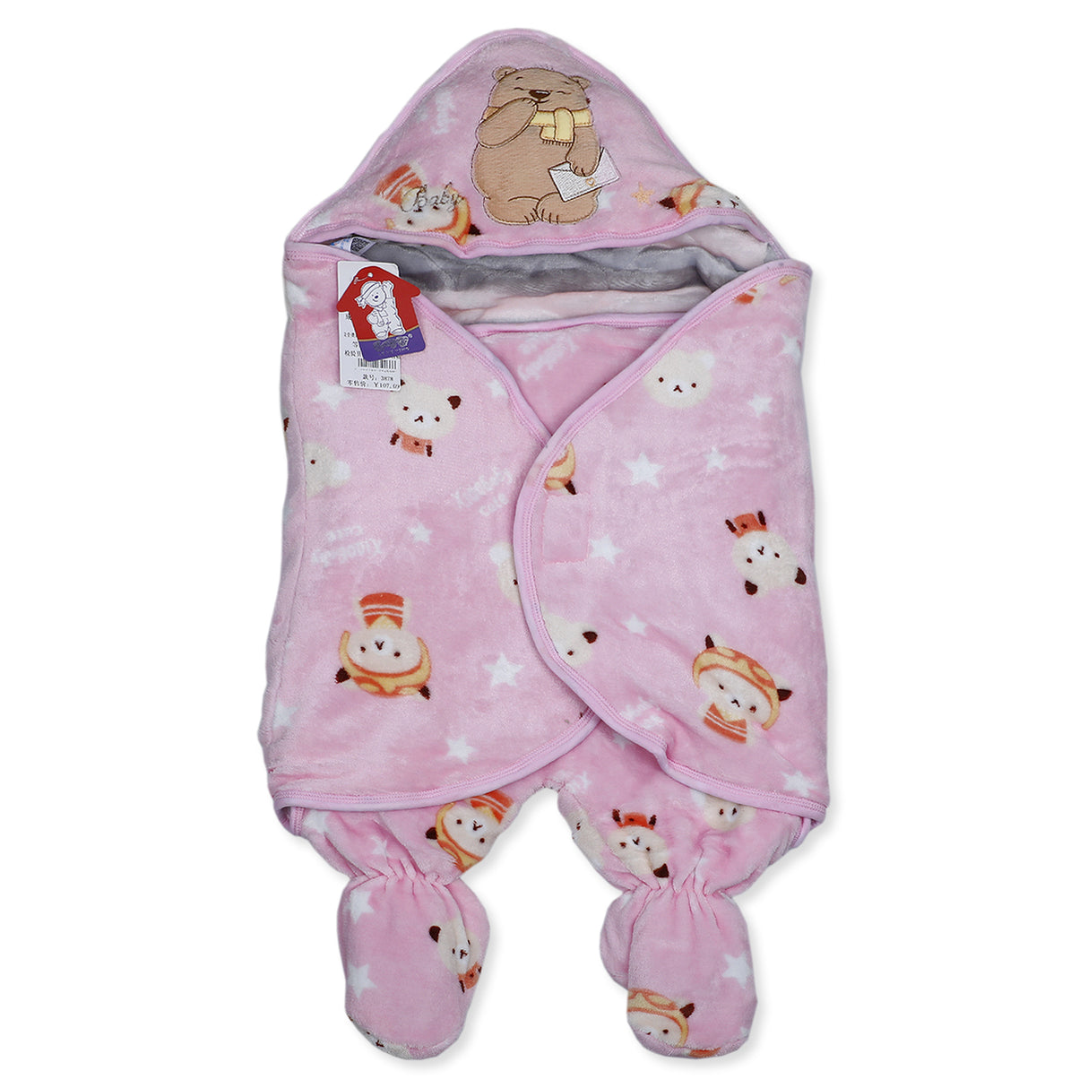 Bear Soft And Comfy Hooded Wrapper