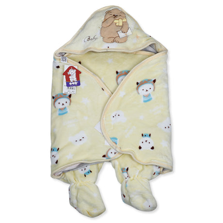 Bear Soft And Comfy Hooded Wrapper