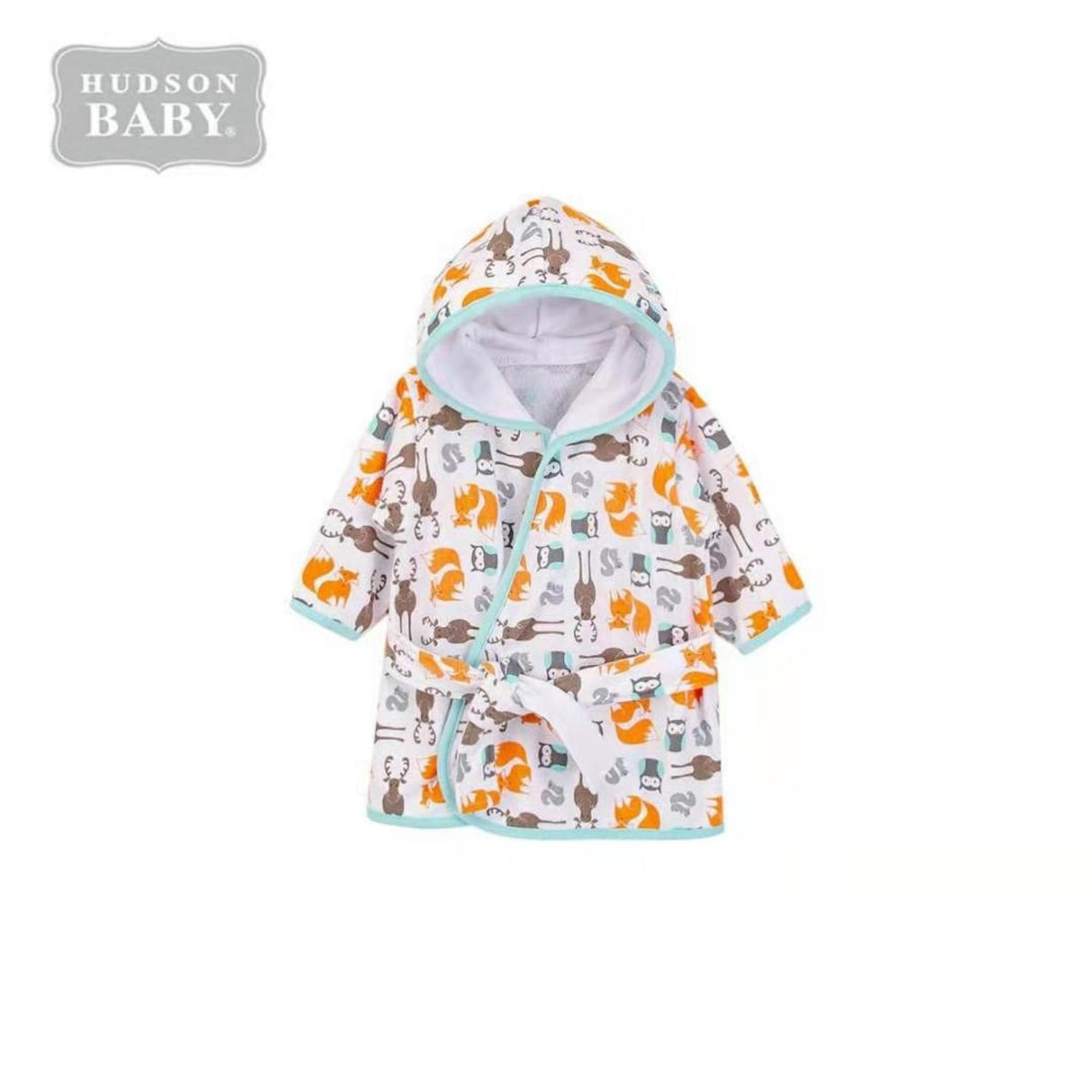 Hudson Baby Super Soft Hooded Bathrobe