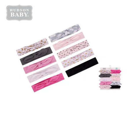 Hudson Baby Soft Knotted Headband Set