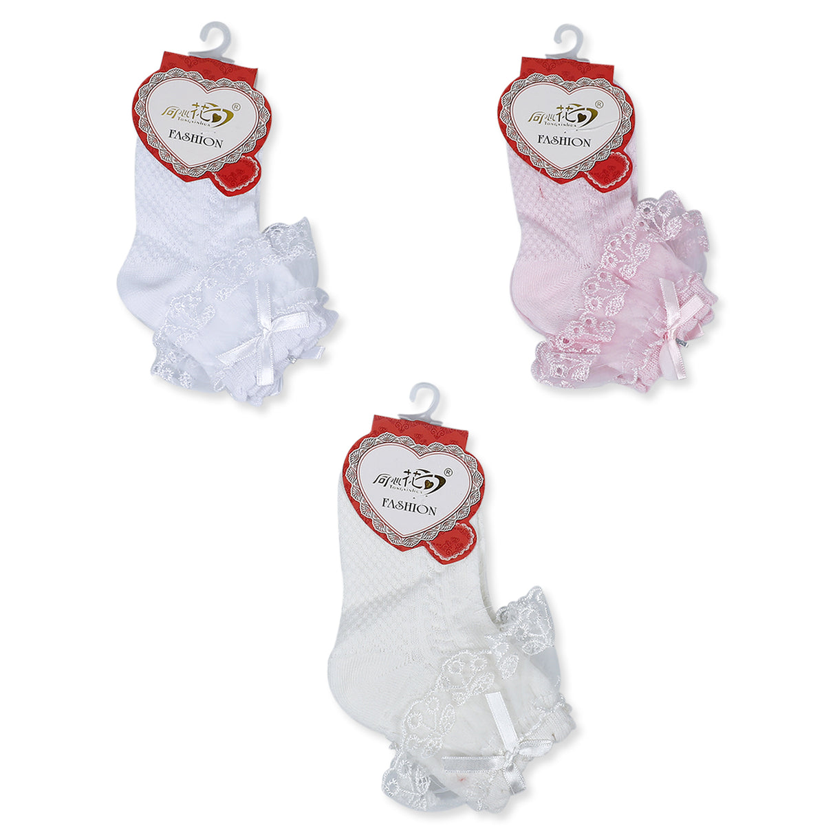 Adorable Stylish Frill Girls Cotton Socks
