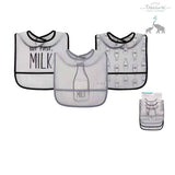 Little Treasure Reusable Pack Of 3 Waterproof Bibs