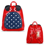 Stylish Polka Dots Girls Backpack Bag