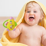 Baby Moo Animal Yellow Rattle Toy