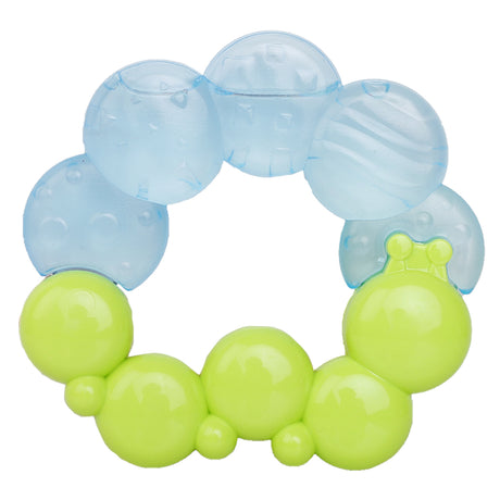 Baby Moo Growing Caterpillar Green Rattle Teether