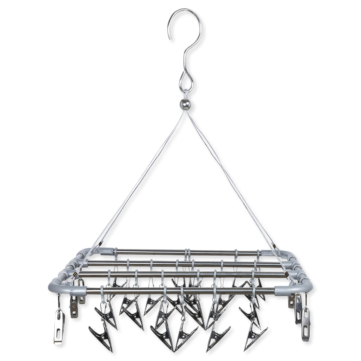 Square Shaped Multi-Clip Baby Hanger