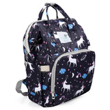 Baby Moo Unicorn Multifunctional Diaper Bag