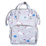 Baby Moo Unicorn Multifunctional Diaper Bag