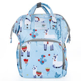 Baby Moo Llama Maternity Backpack Diaper Bag