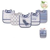 Yoga Sprout Stylish And Durable Pack Of 5 Waterproof Bibs