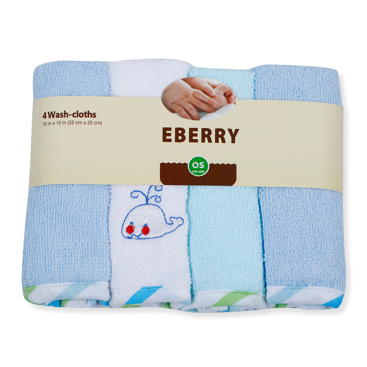 EBERRY Premium Baby Wash Cloth