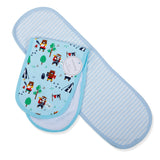 Sunnozy Pack Of 2 Cotton Burp Cloth