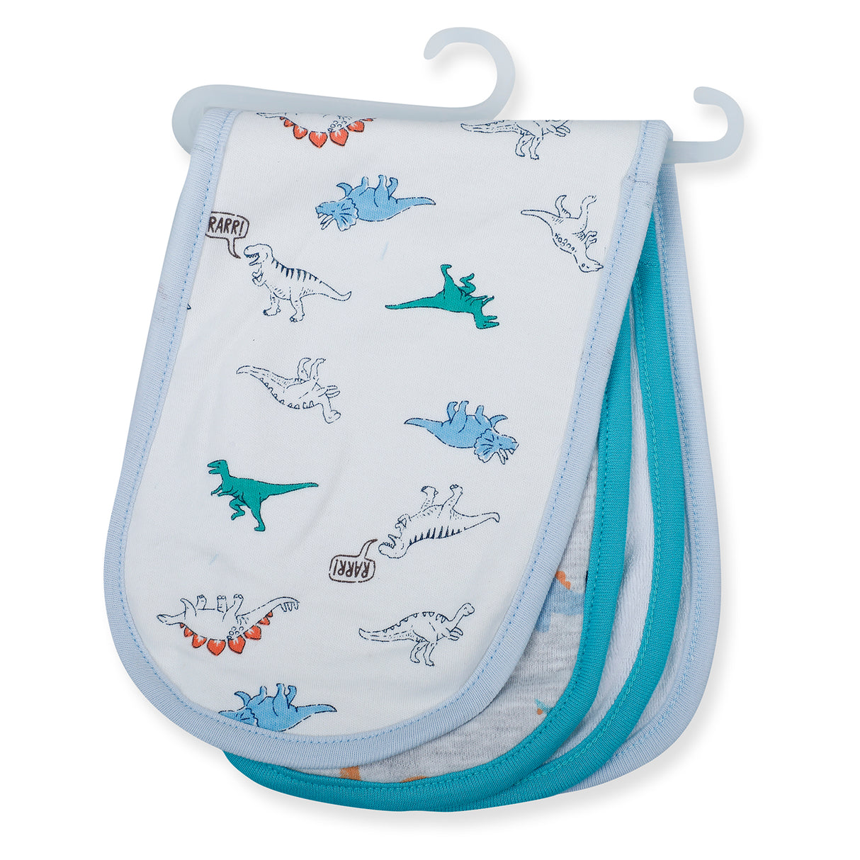 Sunnozy Pack Of 2 100% Cotton Burp Cloth