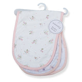 Sunnozy Pack Of 2 100% Cotton Burp Cloth