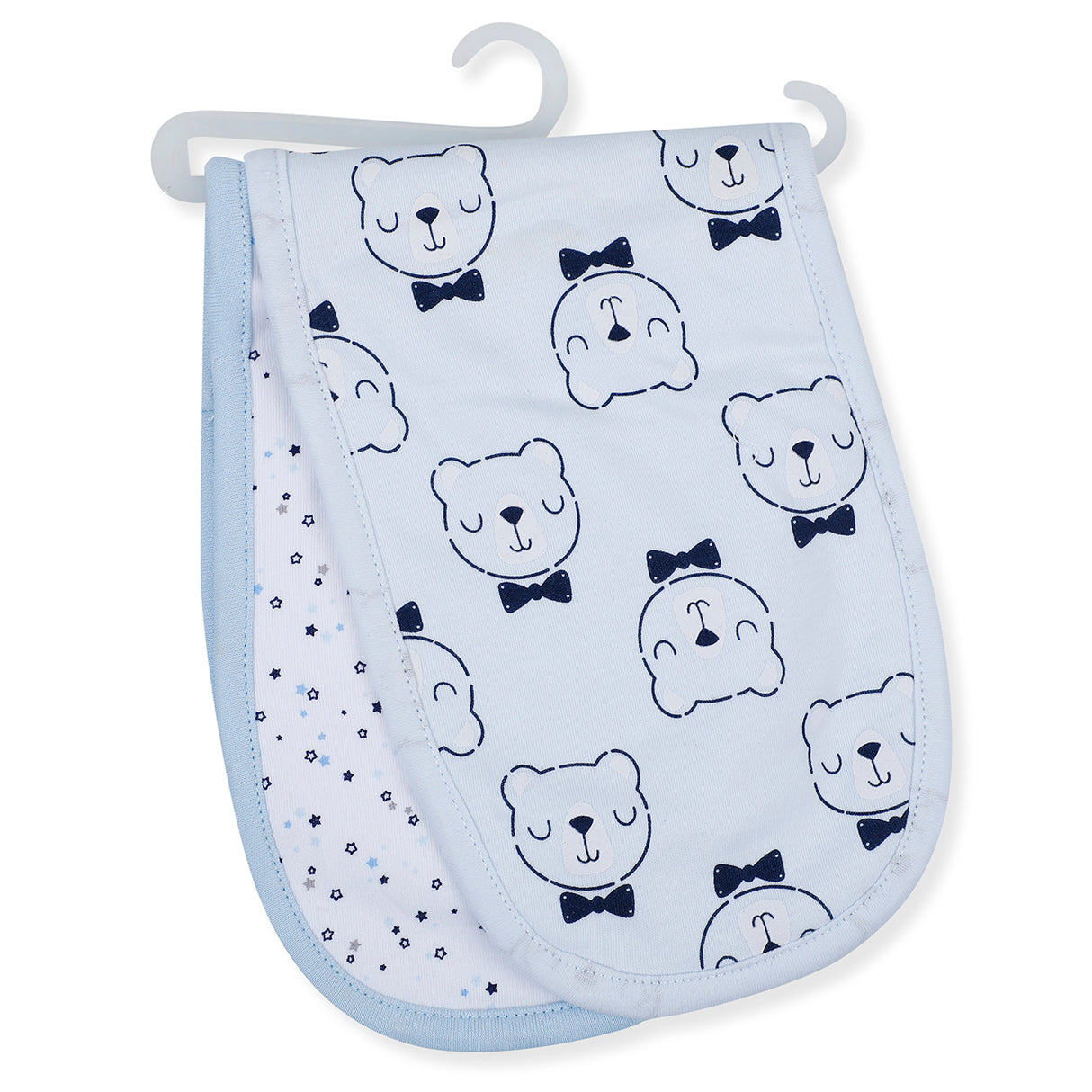 Sunnozy Pack Of 2 100% Cotton Burp Cloth