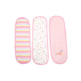 Soft Absorbent Pack Of 3 Burp Cloth