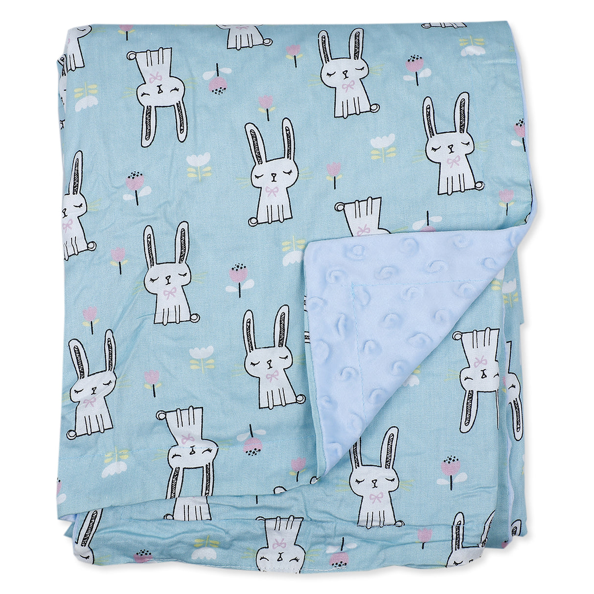 Bunny All Season Super Soft Bubble Blanket