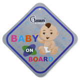 Enduring Flexible Baby On Board Car Safety Sign