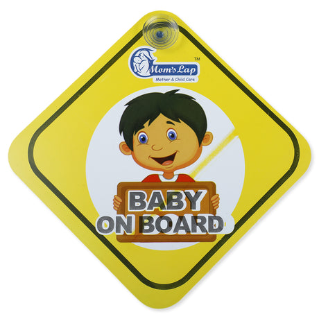 Enduring Flexible Baby On Board Car Safety Sign