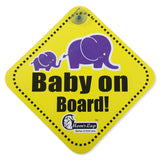 Enduring Flexible Baby On Board Car Safety Sign