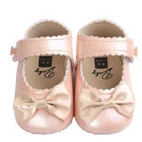 Bowknot Girls Precious Anti-Skid Ballerina Booties