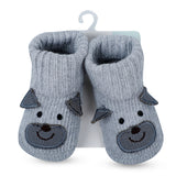 Lion Bear Newborn Crochet Socks Booties