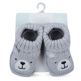 Lion Bear Newborn Crochet Socks Booties