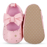 Star Girls Elegant Anti-Skid Ballerina Booties