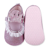 Princess Crown Girls Anti-Skid Ballerina Booties