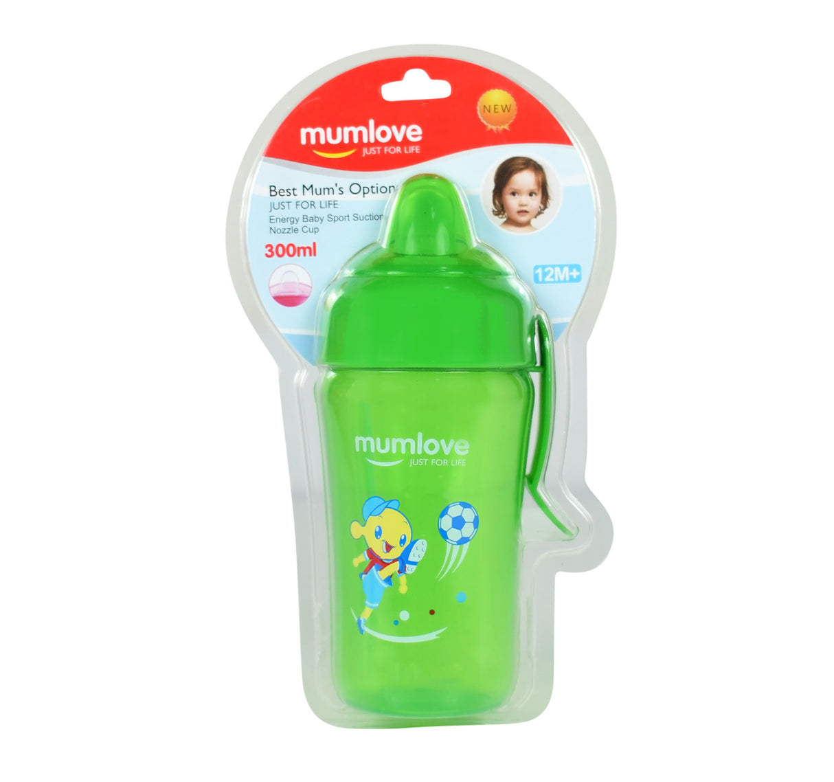 Leak-Free 300ml Baby Feeding Suction Cup With Handle