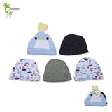 CarteBaby Cute And Adorable Pack Of 5 Cotton Caps