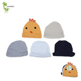 CarteBaby Cute And Adorable Pack Of 5 Cotton Caps