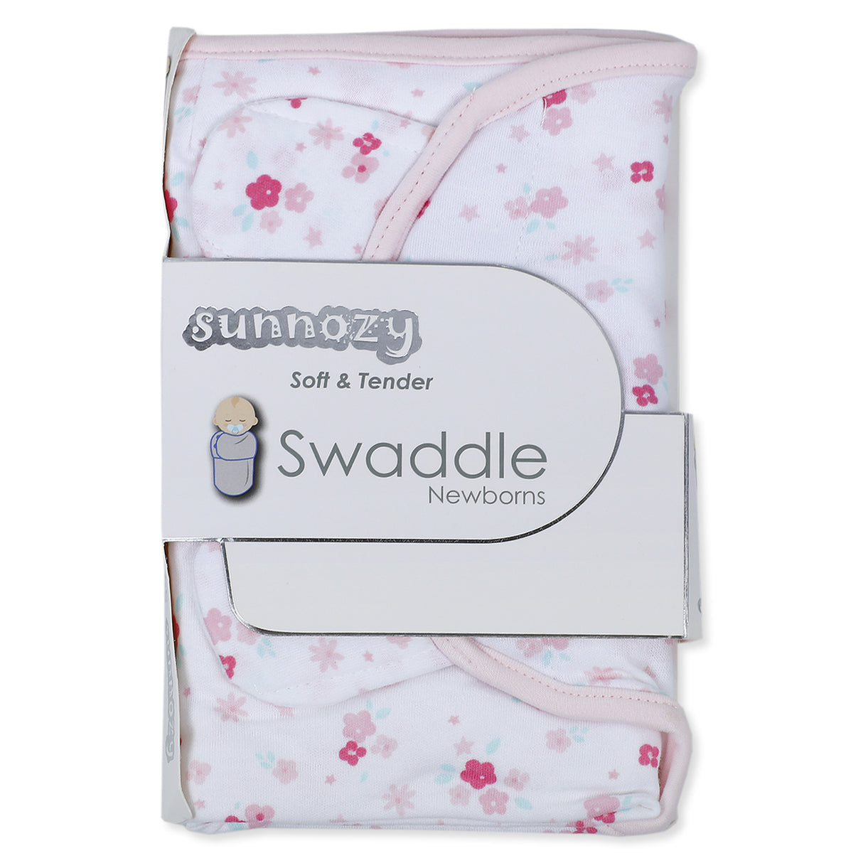 Sunnozy Super Soft Premium Multicoloured Cotton Ready Swaddle