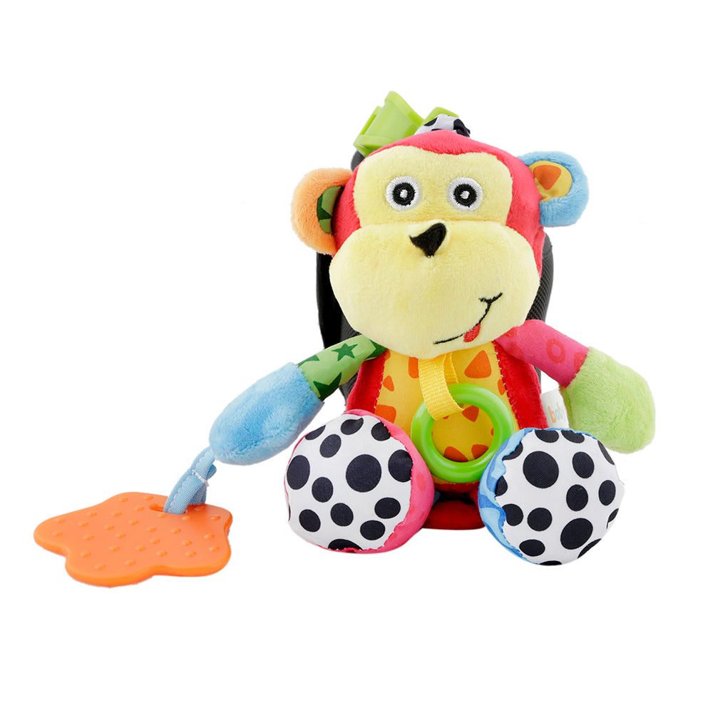 Baby Moo Hanging Pulling Toy With Teether